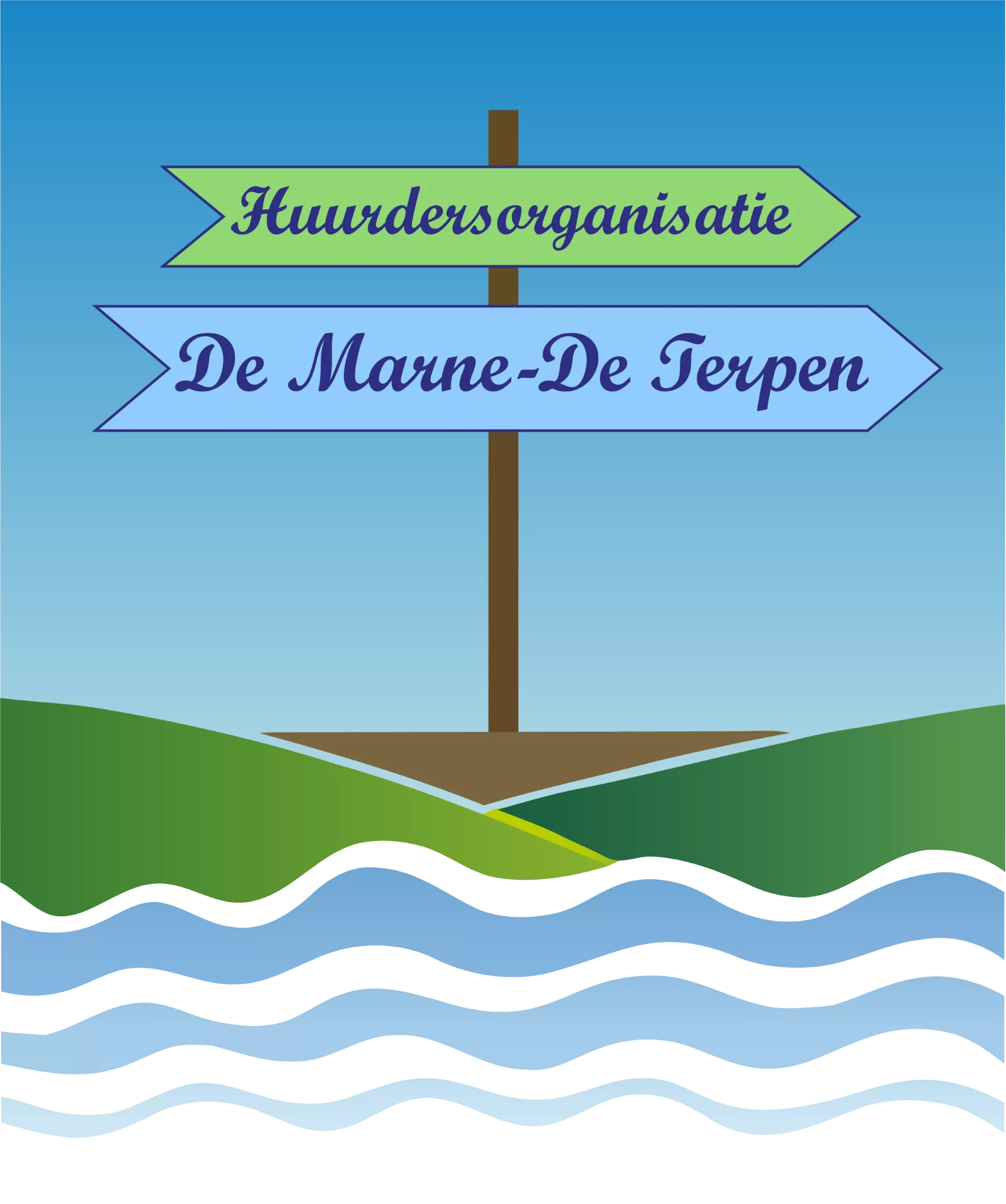 Logo huurdersorganisatie De Marne - De Terpen