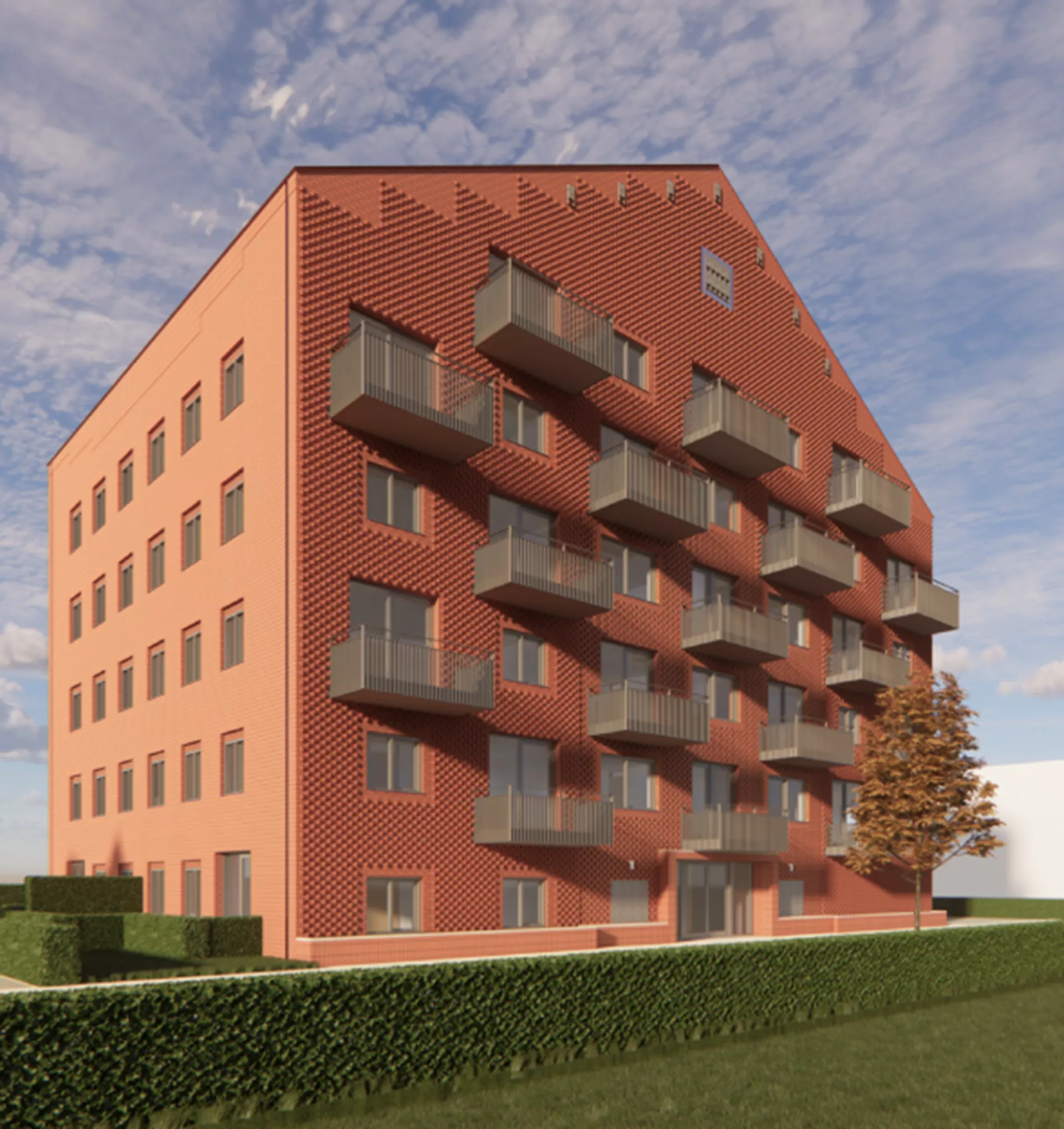 Impressie appartementen de Zeilen in Meerstad