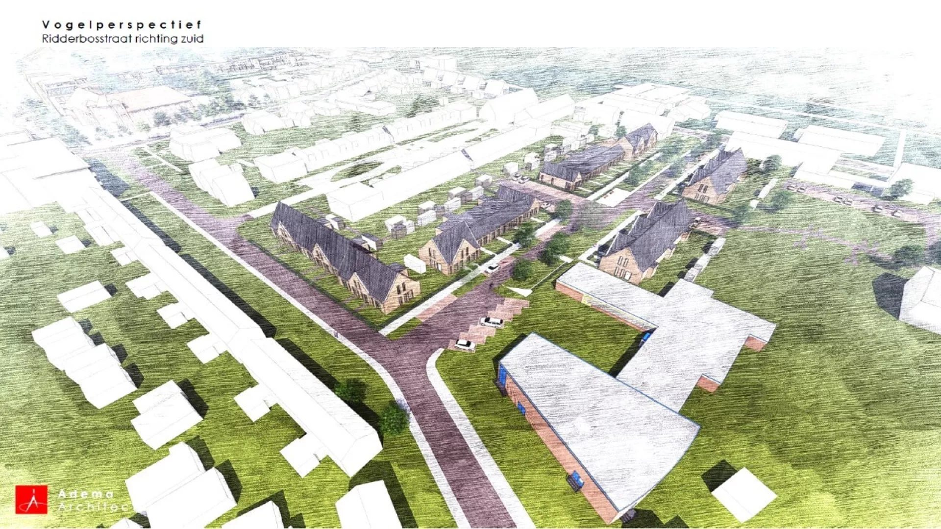 Perspectief woningen Professorenbuurt