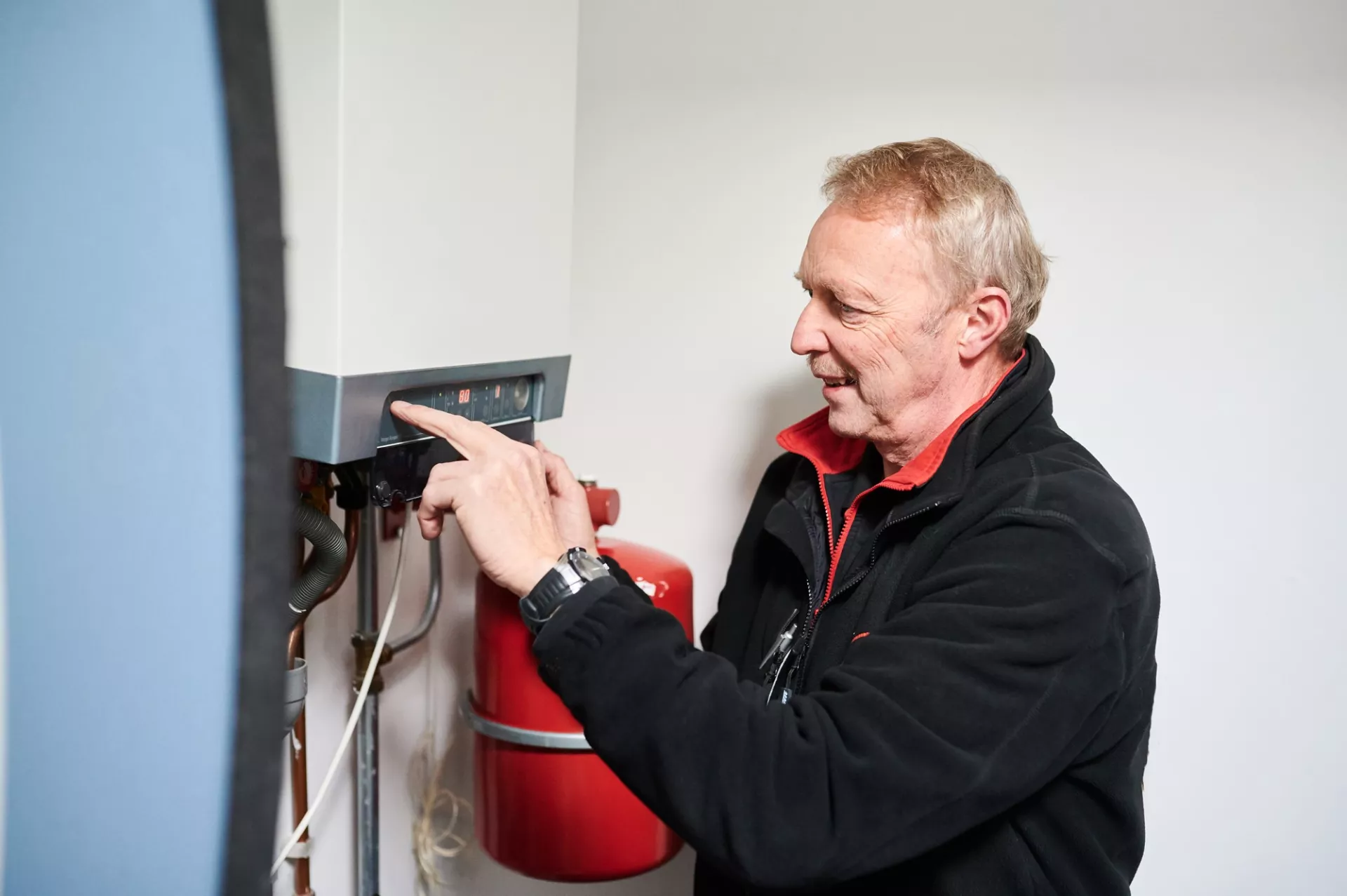 Controleren CV-ketel