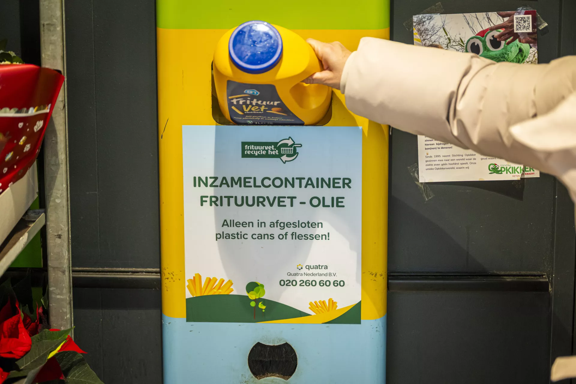 Inleverpunt frituurvet