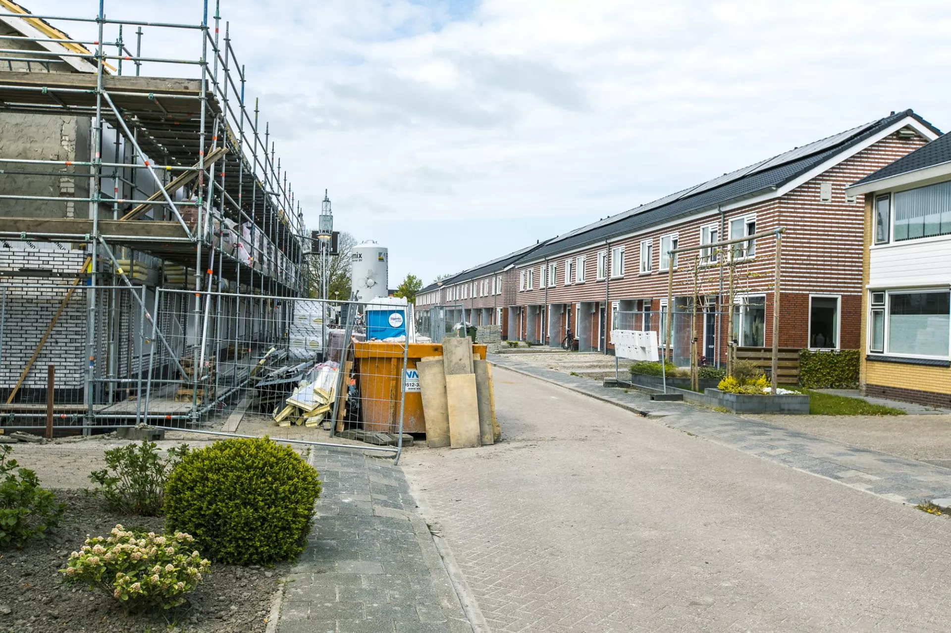 Verduurzaming woningen Witsenborgstraat Bedum