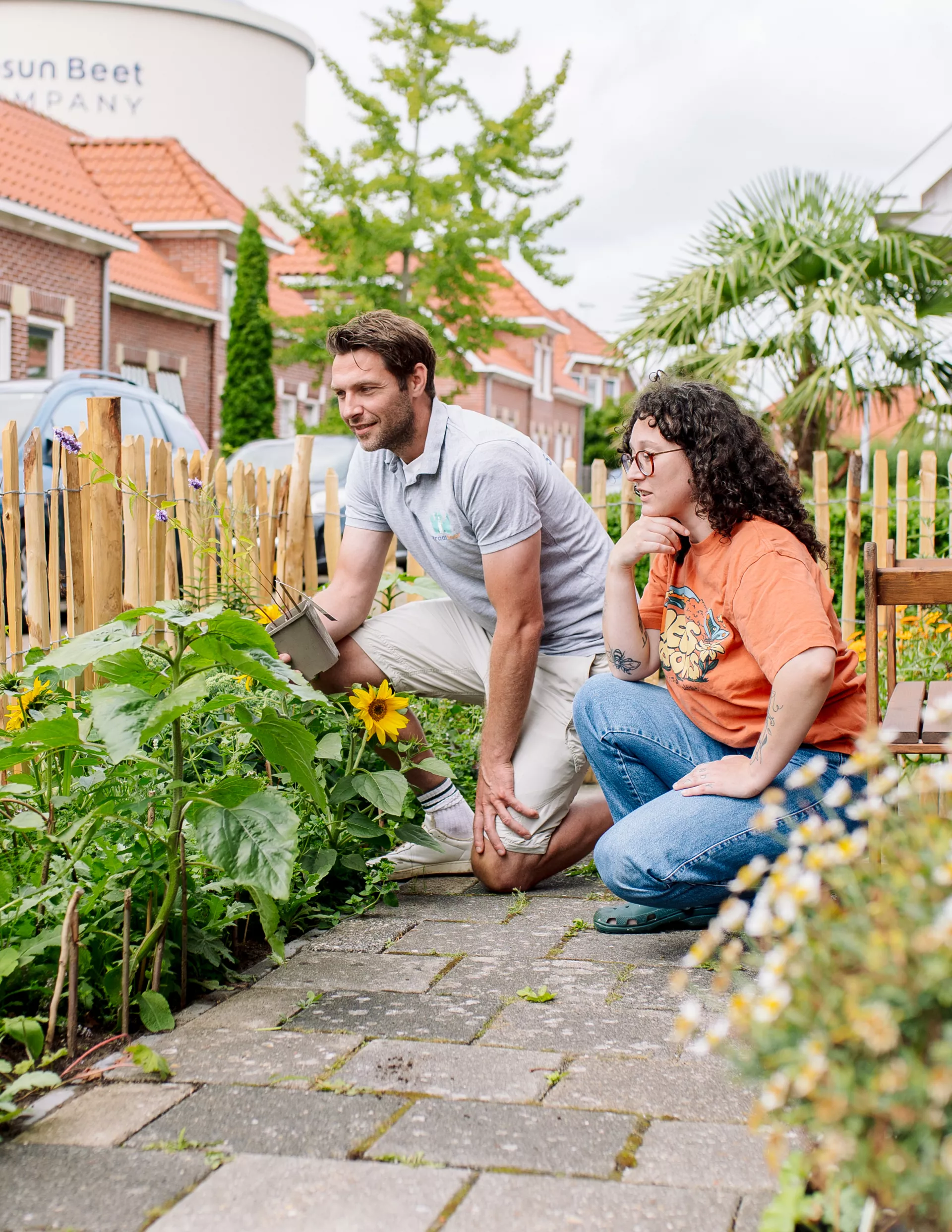 Huurder Ava met Straatboer Steven
