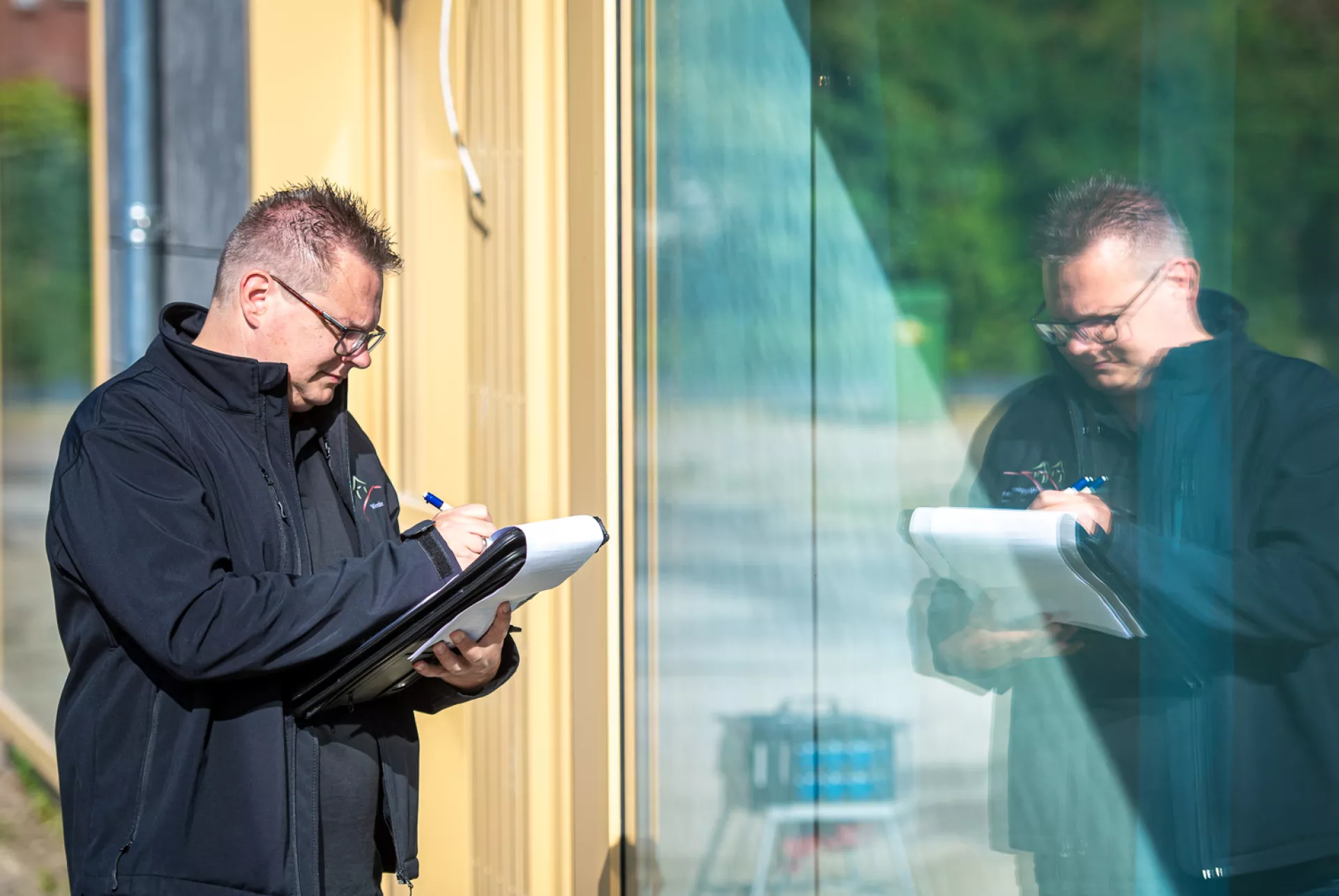 Aantekeningen maken bij inspectie