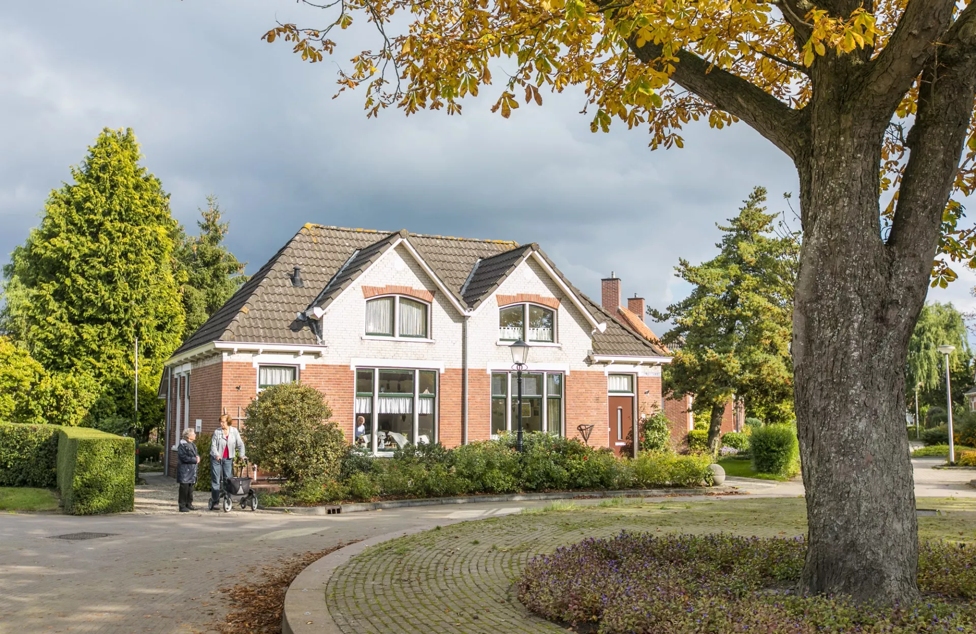 Oude woningen in de Walfrudisbuurt