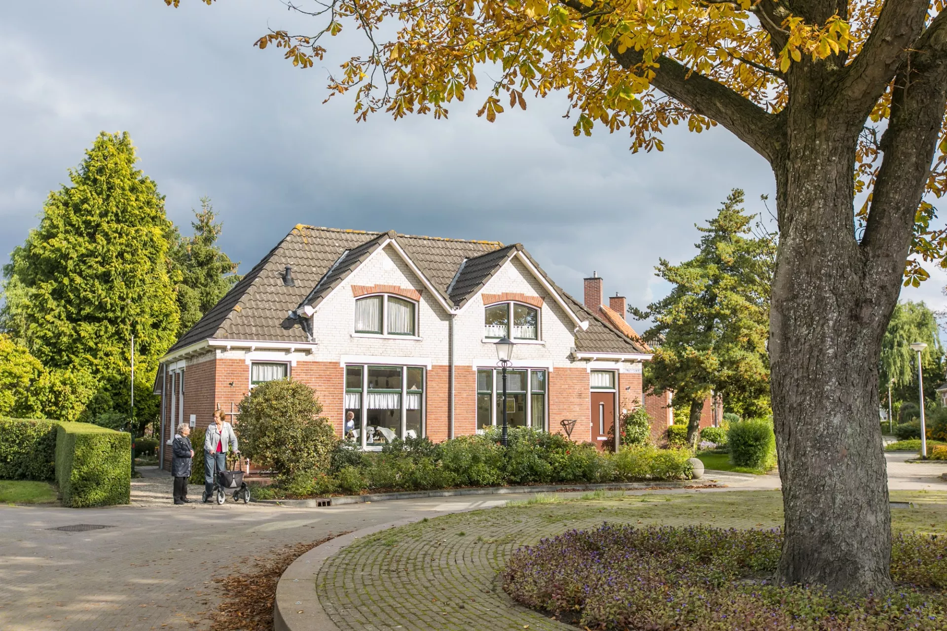 Oude woningen in de Walfrudisbuurt